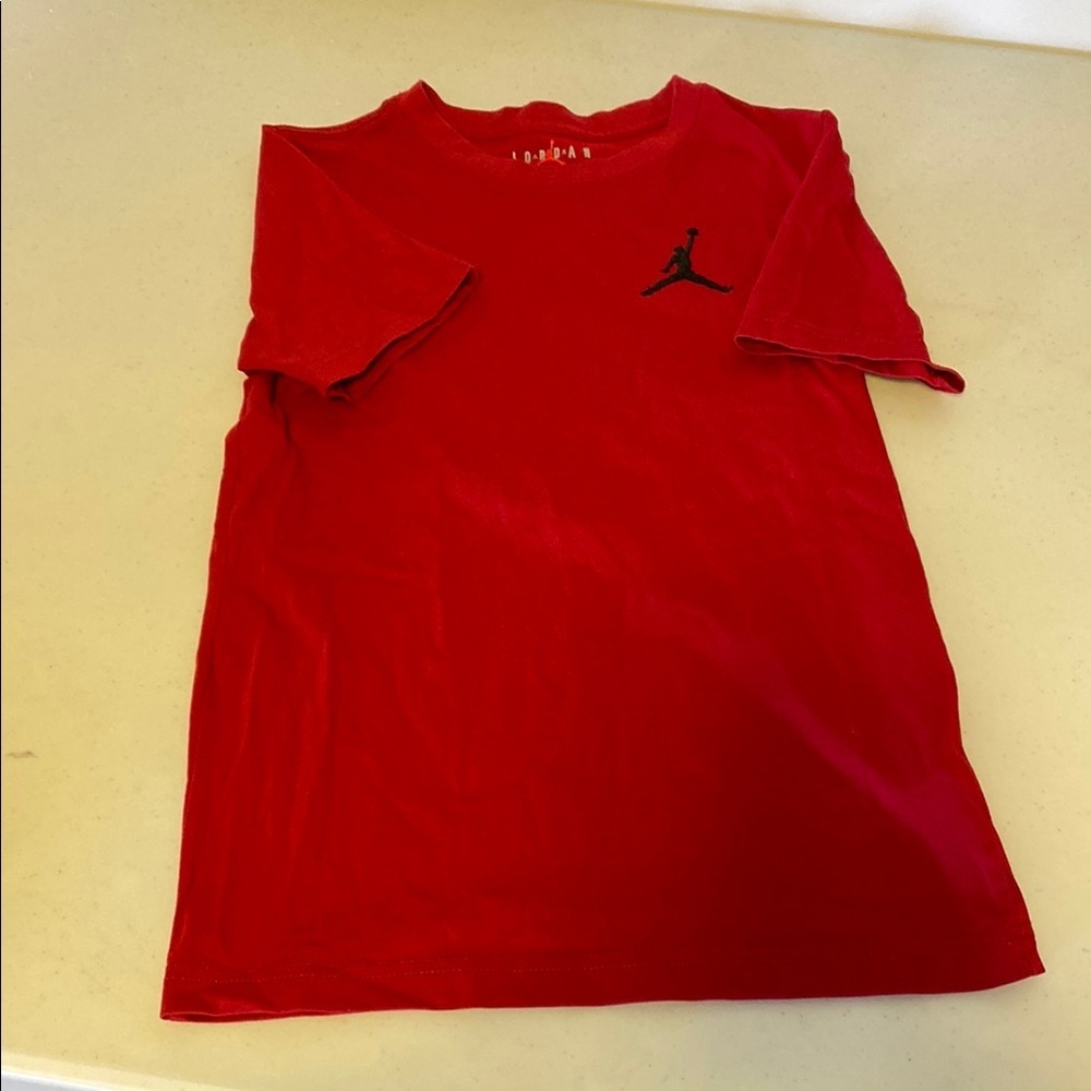 Kids Red Jordan T-Shirt